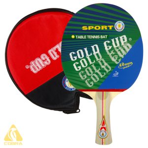 Gold Cup Table Tennis Bat