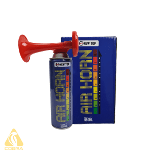 air horn can with box