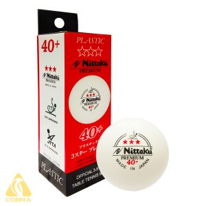 Nittaku 3-Star 40+ Premium Table Tennis Balls (NB1300)