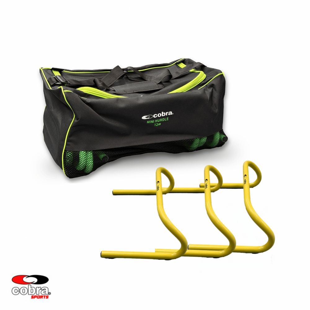 Cobra Mini Hurdle Set with Bag (12″)