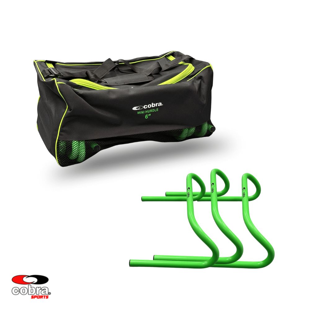 Cobra Mini Hurdle Set with Bag (6″)