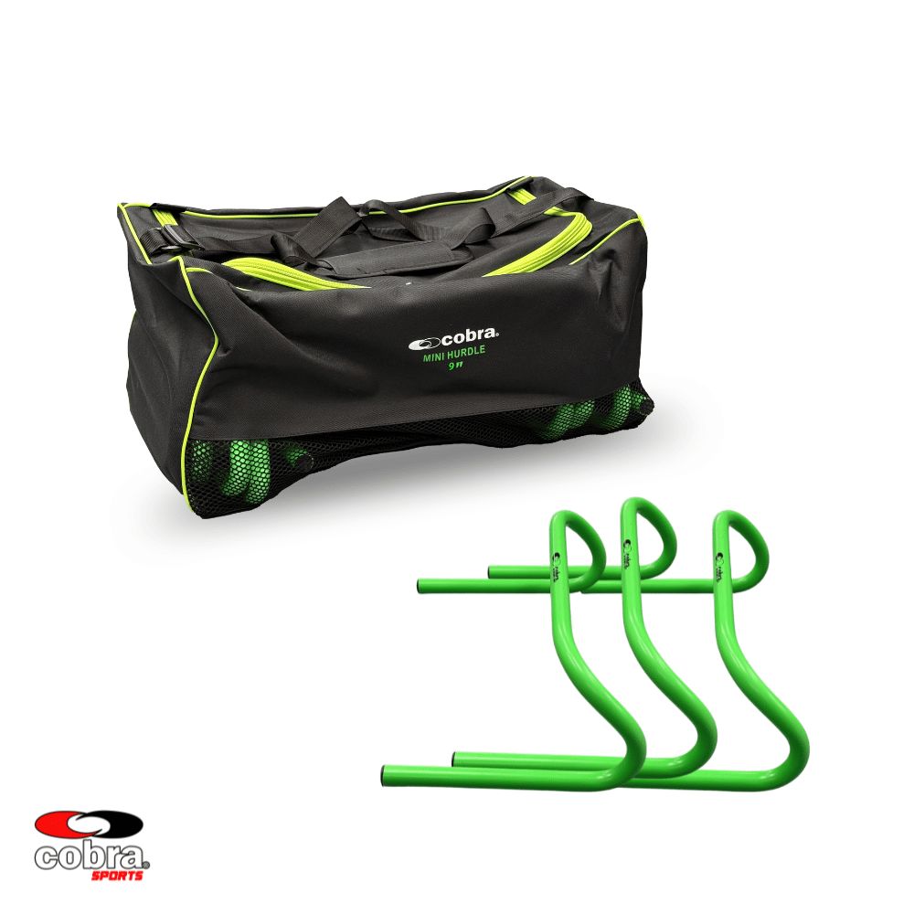 Cobra  Mini Hurdle Set with Bag (9″)