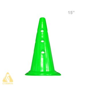 New Top Skittle Cone with Hole (15")