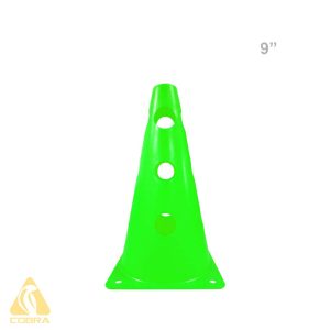 New Top Skittle Cone with Hole (9")