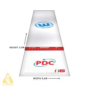 Winmau Clearzone PVC Dart Mat