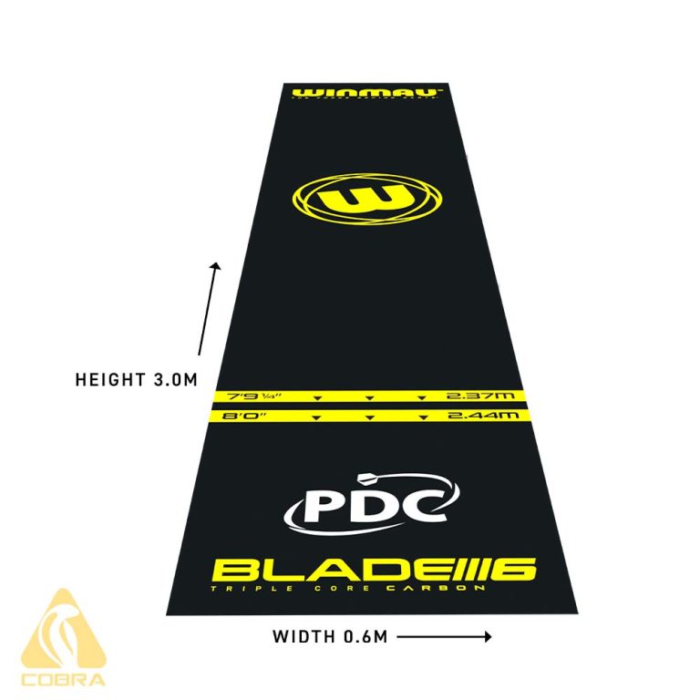 Winmau Pro Zone Essential Dart Mat | Cobra Sports Sdn Bhd