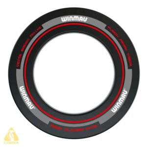 Winmau Advance Black/Red Dartboard Surround