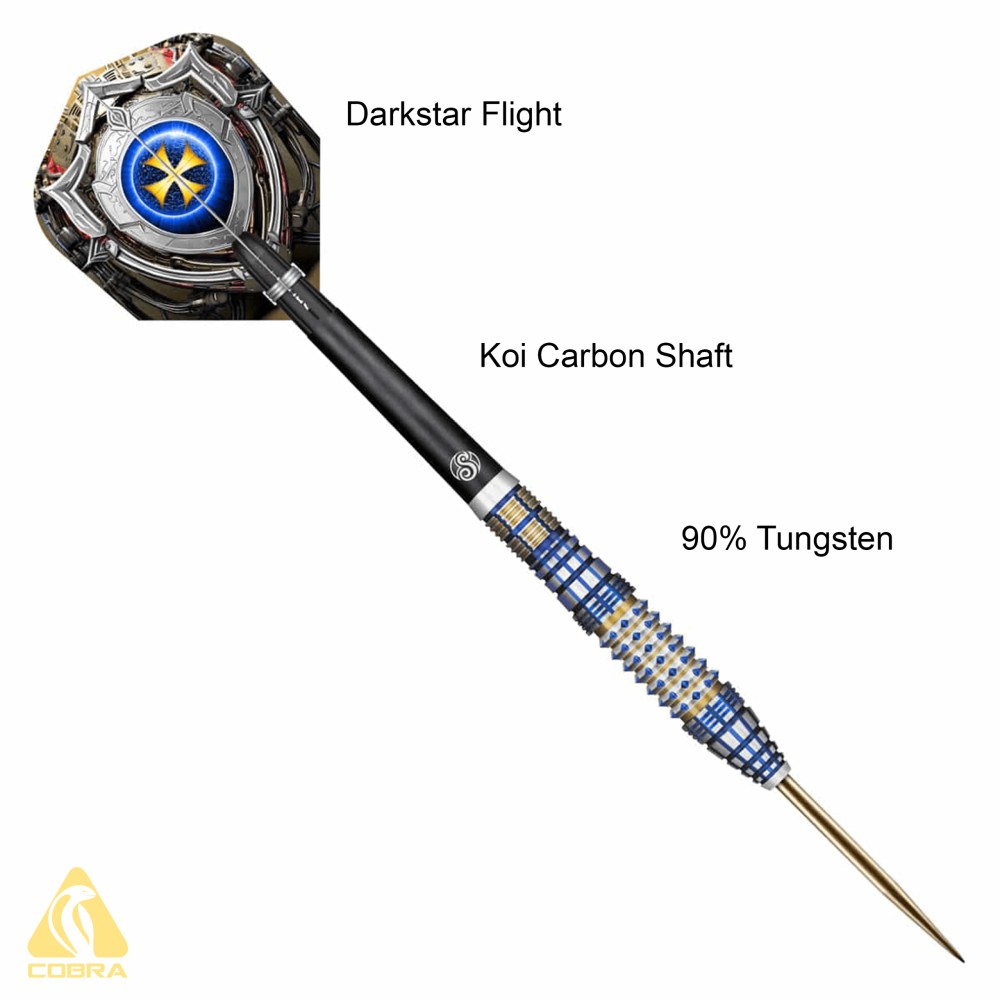 SHOT Future Knights Darkstar - Steel Tip Dart - Image 3