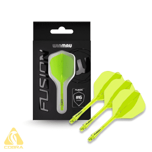 Winmau Fusion #6 Shape (Yellow)