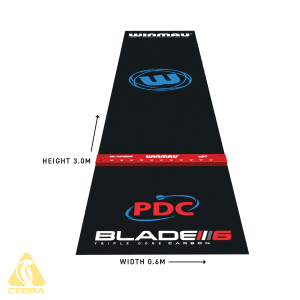 Winmau Pro Zone  PVC Dart Mat & Oche